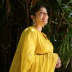 Aparna Balamurali Instagram - 💛 #3 📷 : @merin_georg Styling : @keepitstylish_by_ammu @styledbyammu Outfit : @zuleiha_by_shehazeen Make up : @rizwan_themakeupboy Jewellery : @pureallure.in