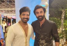 Arun Vijay Instagram - Was a pleasant catch up with the humble actor #Ranbirkapoor on a divine evening!!🤝🏼❤️