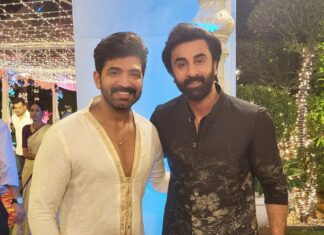 Arun Vijay Instagram - Was a pleasant catch up with the humble actor #Ranbirkapoor on a divine evening!!🤝🏼❤️