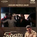 Arun Vijay Instagram – Thank you Salem!!❤️🙏🏽
#SinamPromotions

#SinamFromSept16th

@movieslidespvtltd