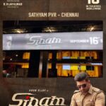 Arun Vijay Instagram - #Sinam promotions!!💥 #SinamFromSept16th @movieslidespvtltd