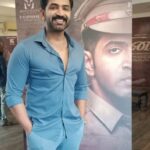 Arun Vijay Instagram - Pics from #Sinam promotions!! #SinamFromSeptember16th @movieslidespvtltd @pallakl Styled by : @aarathi_arun