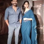 Arun Vijay Instagram – Pics from #Sinam promotions!! 

#SinamFromSeptember16th 
@movieslidespvtltd @pallakl
Styled by : @aarathi_arun