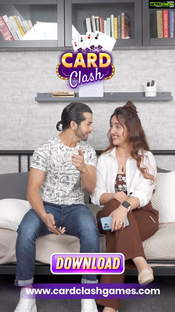 Ashnoor Kaur Instagram - Of course nahi jeetonge..! You ofc can't win against a BOT PLAYER🤖 So, if you want to win Real Cash you need to play with Real Players as well. Download CARD CLASH to play a fair game… Play Rummy & Poker with Card Clash 👇 IOS- https://apple.co/3BImRJM Android- https://bit.ly/RummyCC Web- http://cardclashgames.com DOWNLOAD NOW!!! . . . #ashnoorkaur #ashnoor #siddharthnigam #siddarth #cardclash #bolkekhelo #rummy #rummygame #rummyonline #poker #pokeronline #pokerplayer #pokerchips #pokerstars #onlinegames #wincash #instagramreels #trendingreels #reels #reelsvideo #reelsindia #reelsindia #trendingtoday