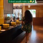 Ashnoor Kaur Instagram - Breakfast- the most important meal- is even more important when you have a buffet🙂✌🏻