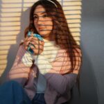 Ashnoor Kaur Instagram - I used to cover my windows, In heavy curtains, never drawn… Until I discovered the sunlight penetrating, With it, all my sorrows gone… And now, by my window I sit, Sipping my warm coffee… Embracing the cup, At the time of dawn☀️🤍🫶🏻 #AshnoorWrites