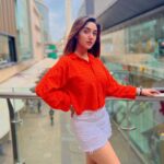 Ashnoor Kaur Instagram – Orange all day🍊🧡