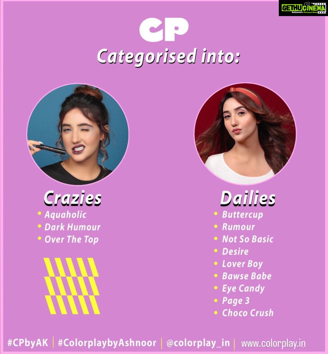 Ashnoor Kaur Instagram - Introducing ✨COLORPLAY✨ A brand from one genz, to another… As well as all the other people who aren’t afraid to be unabashedly themselves and define their own standards of beauty🌟 It’s time to get creative pals, and #PlayItYourWay with @colorplay_in 👄 Oh oh, also don’t forget to tag us and use #ColorplayByAshnoor #PlayItYourWay #CPbyAK while creating content with our lipsticks because we’ll be checking them out👀💗 . . . . . 🤝 @celeb_connect 🫶🏻 📸 @portraitsbyvedant 💄 @theblenderss 💁🏻♀️ @yogita_hairstylist 📍 @iona_multifunctionalstudio