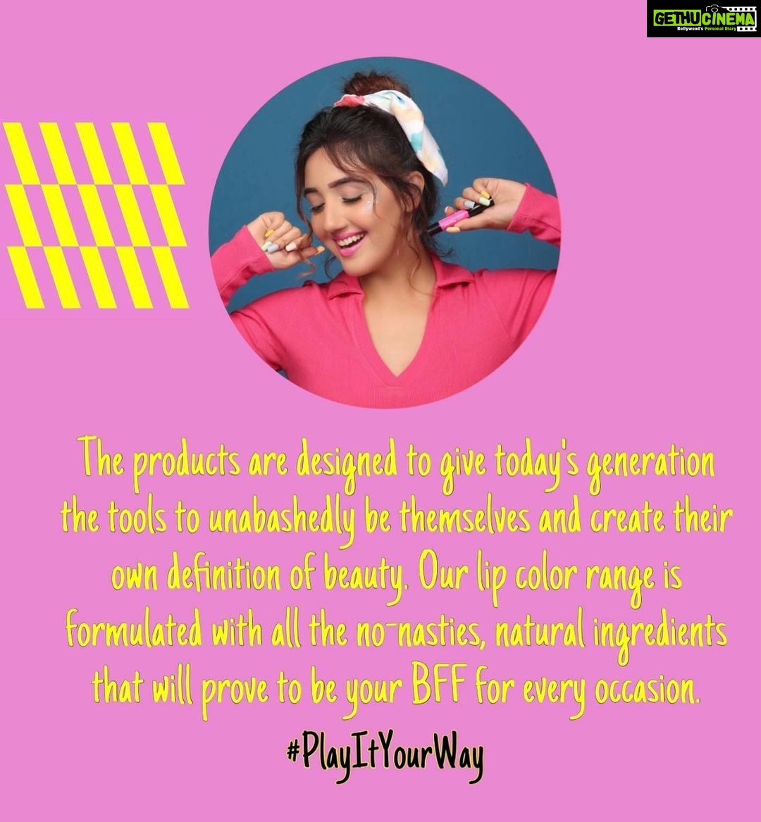 Ashnoor Kaur Instagram - Introducing ✨COLORPLAY✨ A brand from one genz, to another… As well as all the other people who aren’t afraid to be unabashedly themselves and define their own standards of beauty🌟 It’s time to get creative pals, and #PlayItYourWay with @colorplay_in 👄 Oh oh, also don’t forget to tag us and use #ColorplayByAshnoor #PlayItYourWay #CPbyAK while creating content with our lipsticks because we’ll be checking them out👀💗 . . . . . 🤝 @celeb_connect 🫶🏻 📸 @portraitsbyvedant 💄 @theblenderss 💁🏻♀️ @yogita_hairstylist 📍 @iona_multifunctionalstudio