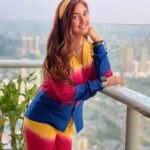 Ashnoor Kaur Instagram - The soul becomes dyed, with the color of its thoughts🤍 . . . #WhatIWore #ashnoorstylediaries Wearing @howwhenwearclothing 📸 @kauravneet79 momma dear!