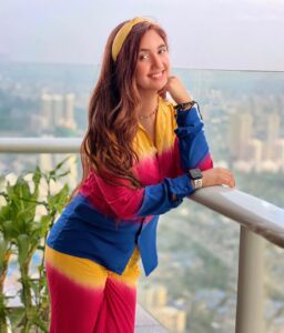 Ashnoor Kaur Instagram - The soul becomes dyed, with the color of its thoughts🤍 . . . #WhatIWore #ashnoorstylediaries Wearing @howwhenwearclothing 📸 @kauravneet79 momma dear!