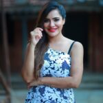 Ashu Reddy Instagram - Alright, it's been long time to wear a long dress 👗👀👹☀️ #ashureddy #photooftheday #photoeveryday @naveen_photography_official 🎥🤗