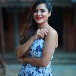 Ashu Reddy Instagram - Alright, it's been long time to wear a long dress 👗👀👹☀️ #ashureddy #photooftheday #photoeveryday @naveen_photography_official 🎥🤗