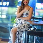 Ashu Reddy Instagram - Alright, it's been long time to wear a long dress 👗👀👹☀️ #ashureddy #photooftheday #photoeveryday @naveen_photography_official 🎥🤗