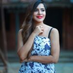 Ashu Reddy Instagram - Alright, it's been long time to wear a long dress 👗👀👹☀️ #ashureddy #photooftheday #photoeveryday @naveen_photography_official 🎥🤗