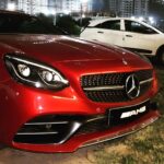 Ashu Reddy Instagram - Hi, new one in the family 🤗♥️ #ashureddy #convertible #amg #mercedesbenz #slc @nallarathanreddy @kp_kabali 👏🏻🦀