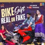 Ashu Reddy Instagram - Emotional MOMENT...!! ♥️ So many people criticising us for this, and all this video shows if its Real or Fake..!! Please do watch before you judge. Link in bio!! #ashureddy #bikegift