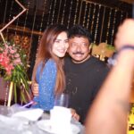 Ashu Reddy Instagram - Gratitude and respect doubles as we meet right people in life..!!♥️ @rgvzoomin @block22club #mybirthday2021 #ashureddy #ashuboldrgv #rgv #rgvthuglife 😊❤️ @naveen_photography_official @acasaevents @24framesphotography_official BLOCK 22