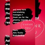 Ashu Reddy Instagram - Oh my god!! Overwhelming messages and huge response on the #AshuBoldRGV video! ♥️ Thankful to know that its perspective changing video, its going how we expected @rgvzoomin 🙂💜 BIG THANKS TO EVERYONE WHO GAINED RESPECT ON ME AFTER THIS VIDEO. 🔥 #thankfulgratefulblessed #ashureddy #ashuboldrgv @bhala_entertainments