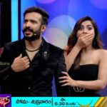 Ashu Reddy Instagram - Our mentors are mentals. 😂 #HappyDays!! 😂🥳 Dont miss it Mon-Fri 6:30 PM! ETVPlus! #ashureddy @anchorravi_offl @gullyboyriyaz @gyaneshwar_putta @fun_bucket_bharath #ajay #parasuram #phani @gnapikaentertainments
