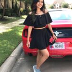 Ashu Reddy Instagram - My Car ♥️ It's been 5 years I bought you, you're just not a car to me you're an emotion🥺♥️ I love you #mustang 🚗 #usa🇺🇸 #lifegoeson #ashureddy Dallas, Texas