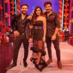 Ashu Reddy Instagram - My Rockstaars!! 😎 @anchorravi_offl @i.ali.reza Aliiieee, thanks for making HAPPYDAYS episode so special today!! ❤️ #ashureddy #happydaysshow #biggbosstelugu3 🎊