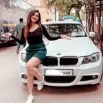 Ashu Reddy Instagram - My new caaaaar...!! #ashureddy #bmw ❤️ #grateful