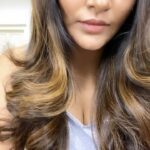 Ashu Reddy Instagram - Khubsurathi 💕❤️ #ashureddy @hairstylistravi