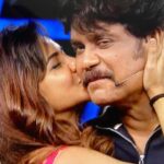 Ashu Reddy Instagram - Hello Manmadhudu♥️ May you celebrate more birthdays and get more kisses ♥️ Happy Birthday Nag Sir 🫠😻 #ashureddy #nagsir #happybirthdaynagarjuna #memories 🎊 Thank you #BIGGBOSS♥️