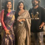 Ashu Reddy Instagram - • Swipe left• Never loved sarees and people so much until I met them!!❤️🌹❤️ @she_shore_designers #mygang #biggboss3telugu #ashureddy