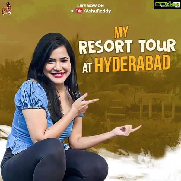 Ashu Reddy Instagram - Watch my beautiful resort tour. Video out now!! Link in bio..!! 🌹🌹 #ashureddy #hyderbadtourism