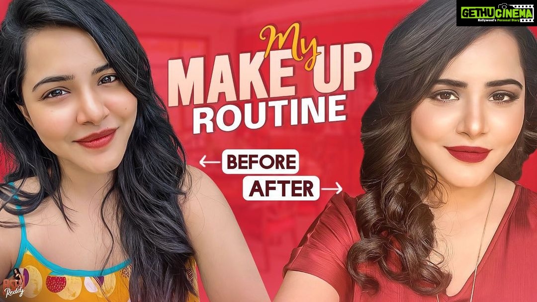 Ashu Reddy Instagram - Watch my make up routine..!! Video out now on my YouTube channel .!! LINK IN BIO. #ashureddy #youtube #makeupvideo