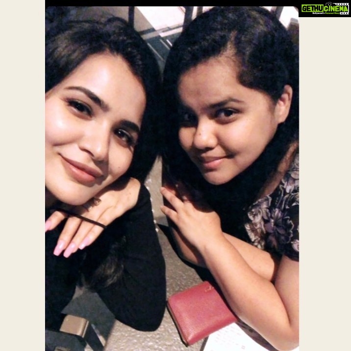 Ashu Reddy Instagram - Happy birthday to my dear sister, you are a blessing in my life! You have sacrificed many things for me, I will always have you in my heart in the first place ! #sistersforever❤️ #ashureddy