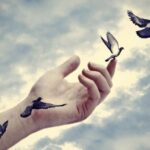 Ashu Reddy Instagram - Release yourself from what's holding you back. #freedomthinkers #meaningfulart 🌸🕊