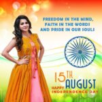 Ashu Reddy Instagram - Happy Raksha Bandhan and Independence Day. Jai Hind! #proudtobeindian🇮🇳