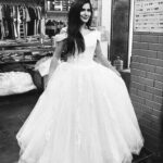 Ashu Reddy Instagram - • When you feel like getting married just by looking at the dress • #wishescometrue 😊🖤