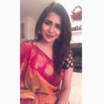 Ashu Reddy Instagram - Never let anyone dull your sparkle, never!❤️ #postivity 🌹🌸 #traditional🤓