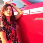 Ashu Reddy Instagram - Heads up for Dodge Challenger!😻 #vindiesel🖤 #missyoupaulwalker ♥️