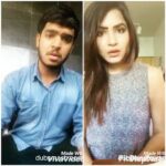 Ashu Reddy Instagram - Mallishwari Dubsmash❤️ with @rahulnamburi 🎉🎈 #friendstogether🎈🙋🏻😬 #dubsforfun💙