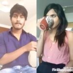 Ashu Reddy Instagram - Lovely Dubsmash with a lovely person @sandeep_sandie ☺️ #nityamenon #nitin #friendstogether🎈🙋🏻😬 #dubsforfun💙