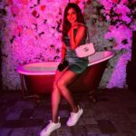 Ashu Reddy Instagram - Blurry nights with my Gucci babes, and my good old friends!! 💙♥️ #ashureddy #miaminightlife #miami #florida The Dirty Rabbit Wynwood