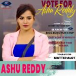 Ashu Reddy Instagram - Last Day Voting!.. VOTE FOR #Ashureddy Go cast your votes for her now on Disney hotstar Follow the steps and vote for her 1. login to Disney+Hotstar App 2. Search for Bigg Boss Non Stop 3. Cast your 10 Votes to Ashu Reddy One can cast their 10 Votes per day. Your votes matter alot 👍 Keep supporting Love you all❤️ - Team Ashu Reddy #BiggBossNonStop #biggbosstelugu #biggboss #disneyhotstar #Pichhekistha #bigbossott #foryou #supportashureddy #biggbossashureddy #gamer #warrior #love #support #voteforashureddy #instagram #supportyourashu