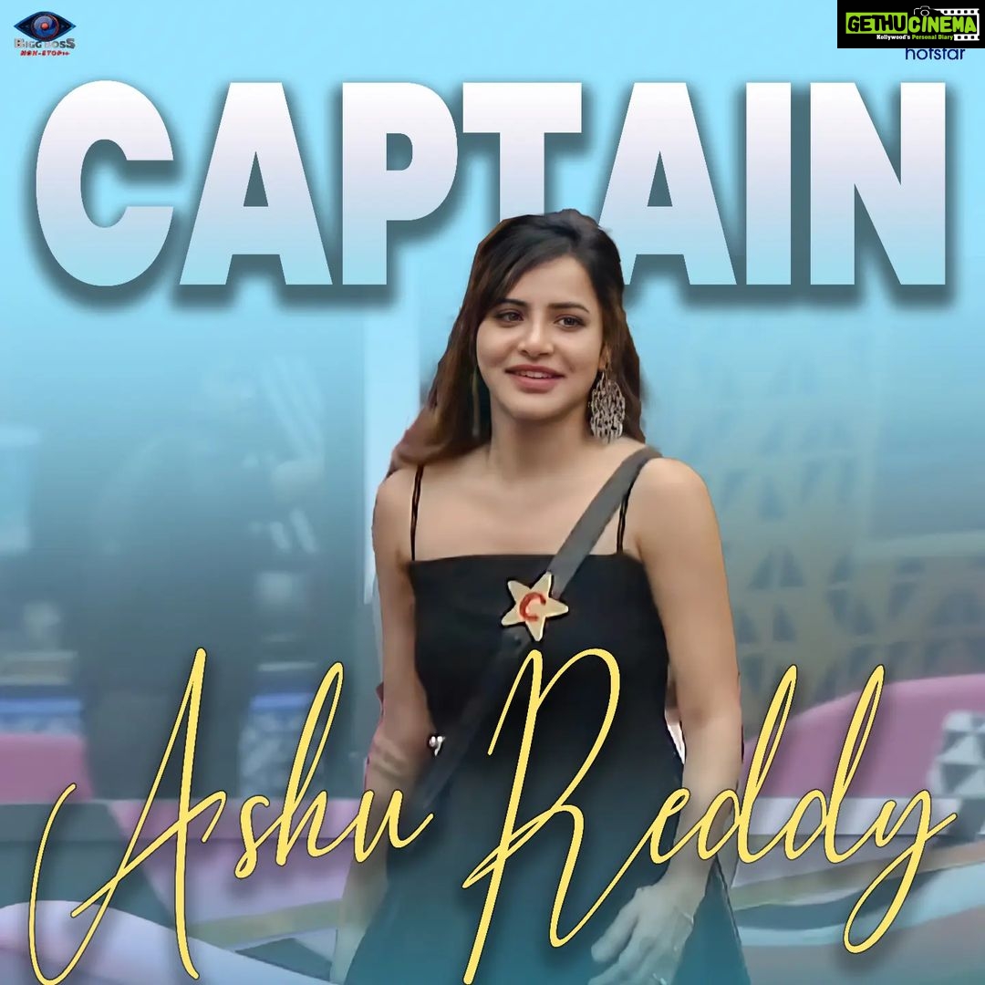 Ashu Reddy Instagram - Konni sarlu captain avvadam late avvachu ..kani avvadam matarm pakka ....manala ni avadra aapeydhi...bigg Boss badhasha arrived.. 🤟🏻 Love and Support ❤️ #Ashureddy #BiggBossNonStop #biggbosstelugu #biggboss #disneyhotstar #Pichhekistha #bigbossott #foryou #supportashureddy #biggbossashureddy #instagram #supportyourashu #love #captain