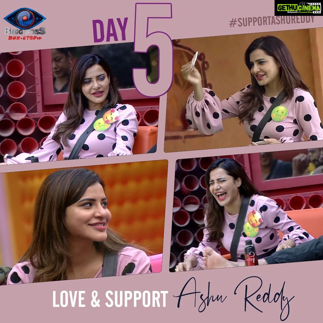 Ashu Reddy Instagram - Day 🖐️ At BiggBoss House 🏡 #Ashureddy #BiggBossNonStop #biggbosstelugu #biggboss #disneyhotstar #Pichhekistha #bigbossott #queen #foryou #supportashureddy #biggbossashureddy #gamer #warrior #love #biggbosspost