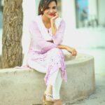Ashu Reddy Instagram - Pink chudidaar 😻♥️👠 #ashureddy #chudidar #longtime @naveen_photography_official 🍋💯