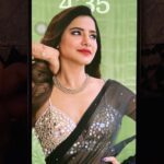 Ashu Reddy Instagram - Black saree is always a high 🌹🌟 #ashureddy #sareefeels #inauguration #hilifeexhibition ☘️