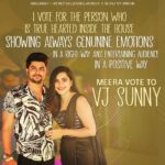 Ashu Reddy Instagram - Again, not influencing anyone! This is mine and @sipligunjrahul mutual support and opinion. ♥️ #ashureddy #vjsunny #biggboss5telugu #supportsystem ☀️♥️ @iamvjsunny