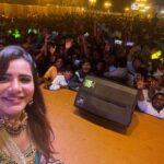 Ashu Reddy Instagram - Maybe this is called Love 💗 feeling blessed to meet you all here at Rajamundry today♥️ #ashureddy #events #grateful #thankful Rajahmundry