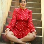 Ashu Reddy Instagram - Nacho chango rey!👻😅👹 #ashureddy #photoeveryday @hairstylistravi @naveen_photography_official 🦀❤️
