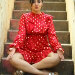 Ashu Reddy Instagram - Nacho chango rey!👻😅👹 #ashureddy #photoeveryday @hairstylistravi @naveen_photography_official 🦀❤️